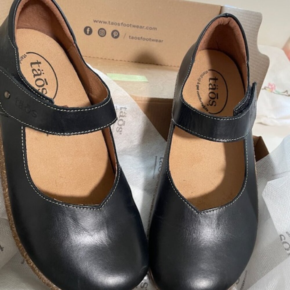 TAOS NEW Mary Jane Ultimate Black Size 8-8.5 Med Euo 39